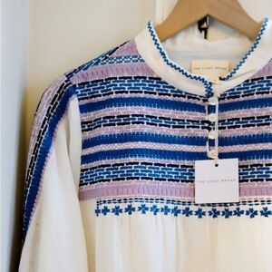 Menauhant Top - Blue/Light Purple/Navy